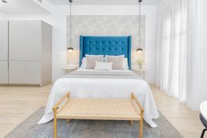 Posteľ alebo postele v izbe v ubytovaní iloftmalaga Studio Apartments