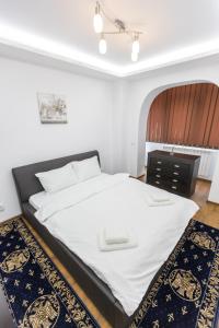 מיטה או מיטות בחדר ב-Sud Dreams Apartments