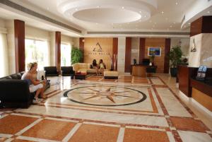 El vestíbulo o zona de recepción de DELTA SHARM RESORT ,Official Web, DELTA RENT, Sharm El Sheikh, South Sinai, Egypt