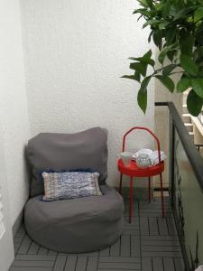 Posezení v ubytování Rooms Beros