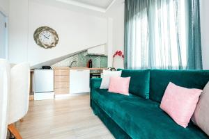 Posezení v ubytování Design Suites Efharis (Merlot)