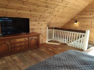 Posteľ alebo postele v izbe v ubytovaní Srokowski Dwór 1 - Stara Kuźnia - Prywatna Sauna !