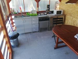 Køkken eller tekøkken på Vila antonio