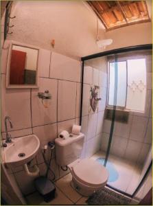 Phòng tắm tại Viela Hostel