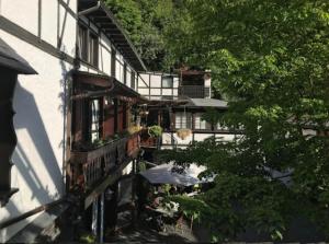 Balkón nebo terasa v ubytování Hotel-Restaurant Zur Traube