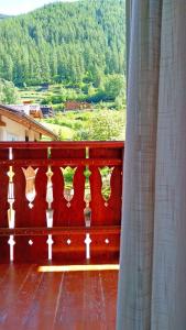 Balkón alebo terasa v ubytovaní Casa vacanze Heidi e Peter Val di Rabbi