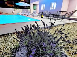 Bazén v ubytování VILLA VIS MARIS nebo v jeho okolí