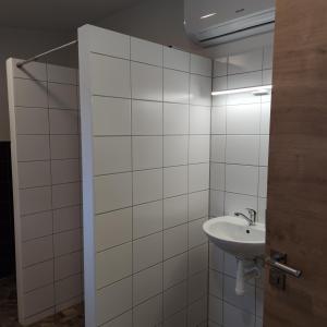 Kúpeľňa v ubytovaní Apartmán Špacír