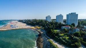 Pemandangan dari udara bagi Complex Hotelier Steaua de Mare - Hotel Meduza