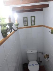 Koupelna v ubytování La Casina de Abo