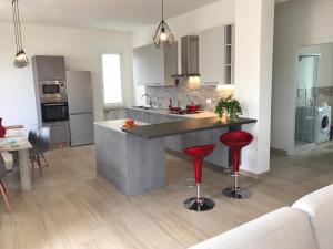 Η κουζίνα ή μικρή κουζίνα στο La casa dei butei