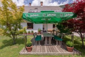 Zahrada ubytování Apartment Jakovc