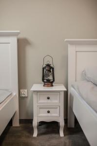 Postel nebo postele na pokoji v ubytování Hostel pod Cisem