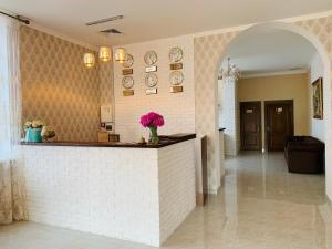 The lobby or reception area at Villa San Marino