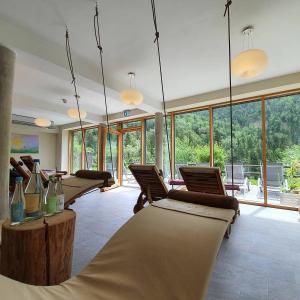 Posezení v ubytování Hotel-Gasthof Mauthäusl