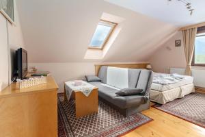 TV a/nebo společenská místnost v ubytování Apartment Jakovc