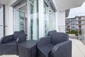 Posezení v ubytování Resort Apartamenty Klifowa Rewal 36