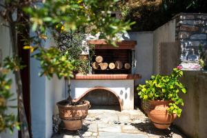 A garden outside To Stefani tis Makrinas