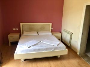 Postel nebo postele na pokoji v ubytování Hotel Autostrada (Highway)