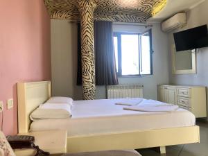 Postel nebo postele na pokoji v ubytování Hotel Autostrada (Highway)