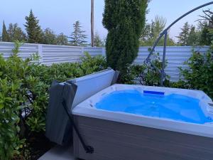 Zahrada ubytování Villa Dvojac