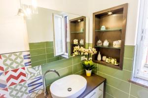 Koupelna v ubytování B&B Tiffany