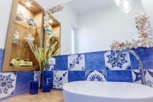 Koupelna v ubytování B&B Tiffany