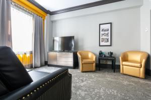 Sjónvarps- og/eða afþreyingartæki á Hotel Clarendon