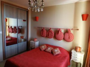 Posteľ alebo postele v izbe v ubytovaní Appartement Rêve-Catalan 2 chambres