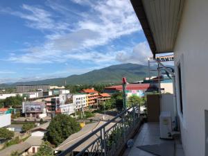 Balkón nebo terasa v ubytování Noble Place Chiangmai