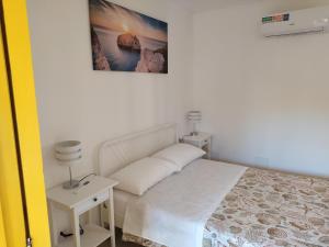 Voodi või voodid majutusasutuse Lo Spicchio b&b toas