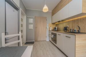 Kuchyňa alebo kuchynka v ubytovaní Apartament LUX