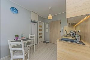 Kuchyňa alebo kuchynka v ubytovaní Apartament LUX