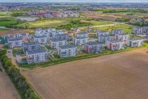 Výhľad na mesto Pruszcz Gdański alebo výhľad na mesto priamo z apartmánu