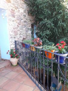 Balkón nebo terasa v ubytování La Casa Del Teix