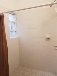 Koupelna v ubytování Hotel Meson Mariano Matamoros