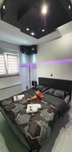Postel nebo postele na pokoji v ubytování Yela
