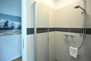 Ένα μπάνιο στο Ferienwohnung Sonnenterrasse +14 φωτογραφίες