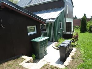 Zahrada ubytování Guest House LUFT Sněžník