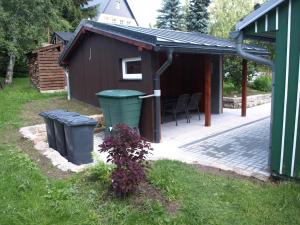 Zahrada ubytování Guest House LUFT Sněžník
