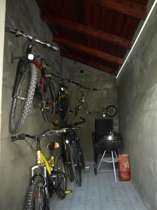 Fitness centrum a/nebo fitness zařízení v ubytování Guest House LUFT Sněžník