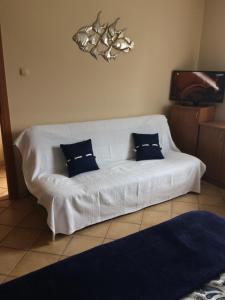Postel nebo postele na pokoji v ubytování Kwatera prywatna Hanna