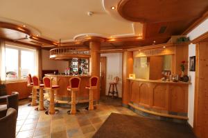 A seating area at Hotel Charly