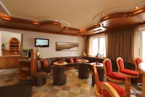 A seating area at Hotel Charly