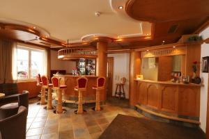 A seating area at Hotel Charly