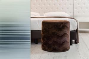 Letto o letti in una camera di Base Hotel