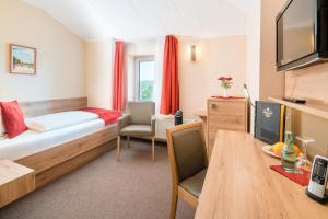 Voodi või voodid majutusasutuse Hotel Rabennest toas