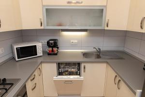 Kuchyňa alebo kuchynka v ubytovaní Apartmani Vice