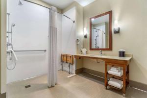 Vannas istaba naktsmītnē Comfort Inn & Suites Lakewood by JBLM