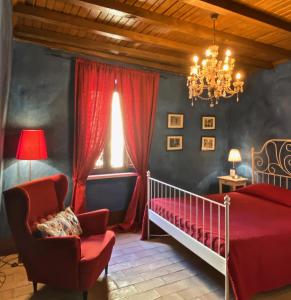 Postel nebo postele na pokoji v ubytování Il Viaggiatore